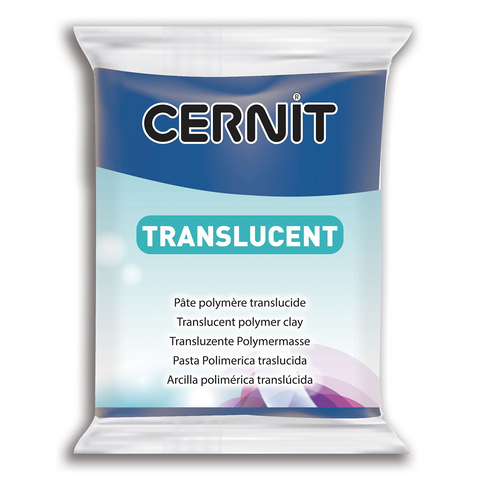 Obrázek produktu: CERNIT Modelovací hmota TRANSLUCENT 56 g safírová