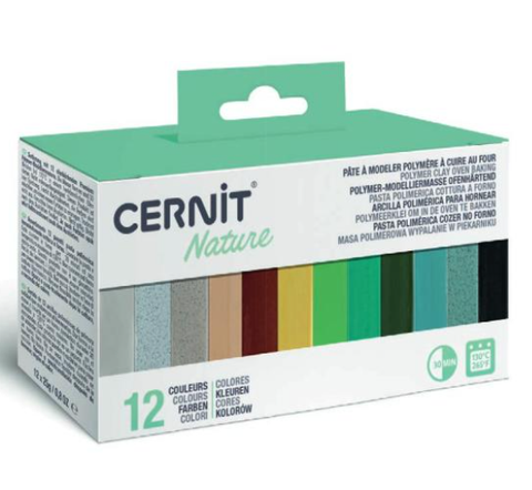 Obrázek produktu: CERNIT sada 12 x 25 g Nature