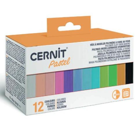 Obrázek produktu: CERNIT sada 12 x 25 g Pastel