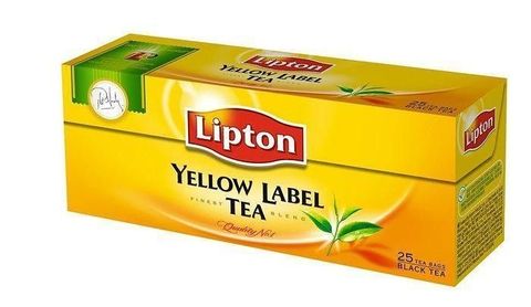 Obrázek produktu: Černý čaj Lipton Yellow label 25 × 2 g