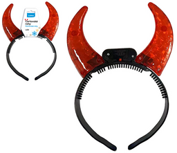 Obrázek produktu: Čertovské rohy červené krystal, svítící