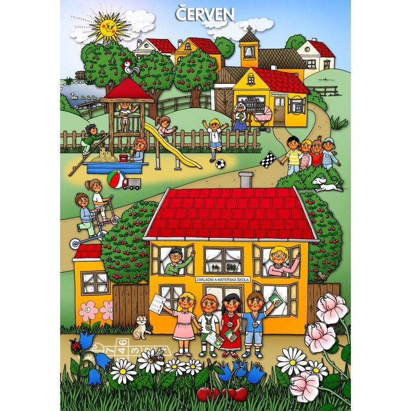 Červen - tematický obraz