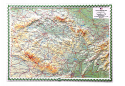 Obrázek produktu: Česká republika - reliéfní mapa 20 x 27 cm - 1:2 000 000