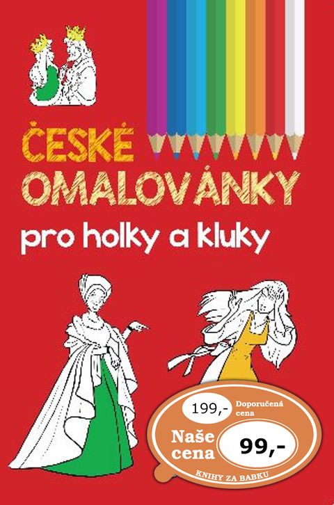 Obrázek produktu: České omalovánky pro holky a kluky