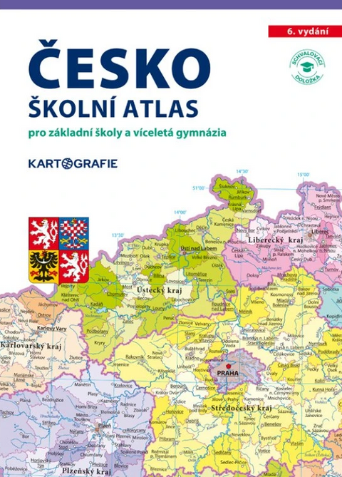 Obrázek produktu: Česko - školní atlas pro ZŠ a víceletá gymnázia