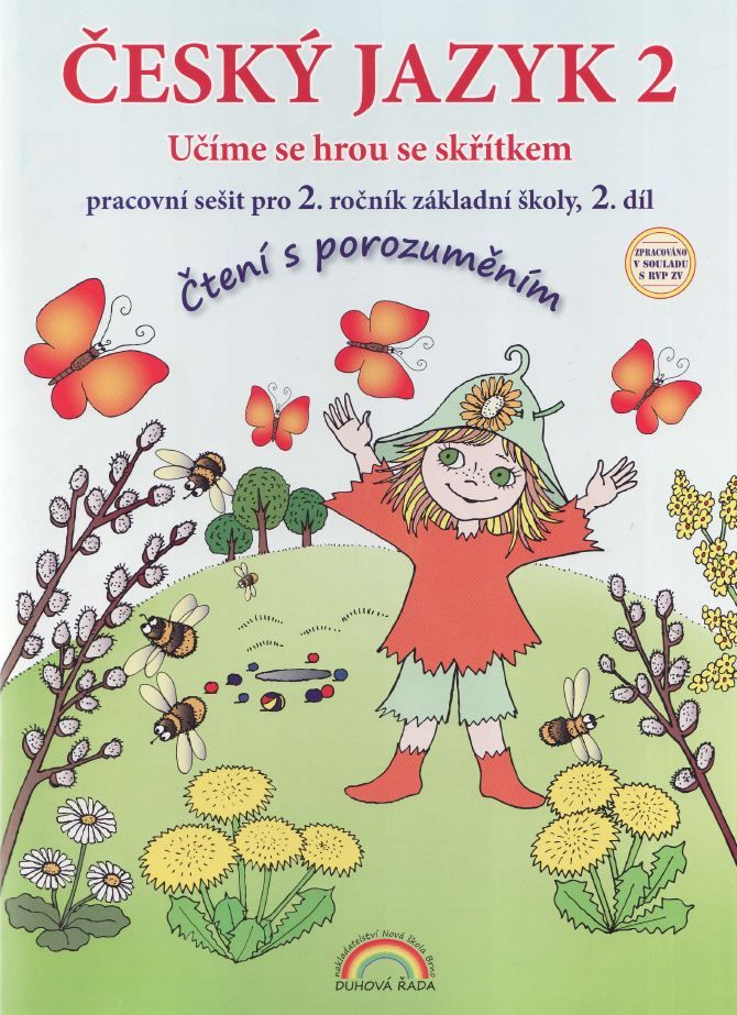 Český jazyk 2 – pracovní sešit 2. díl, Čtení s porozuměním - Thea Vieweghová, Lenka Andrýsková (22-61) Nakladatelství Nová škola Brno