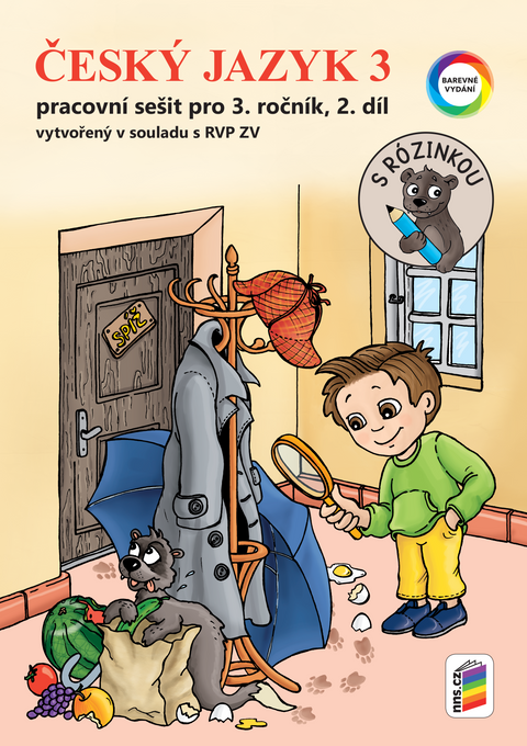 Obrázek produktu: Český jazyk 3 - barevný pracovní sešit 2. díl s Rózinkou