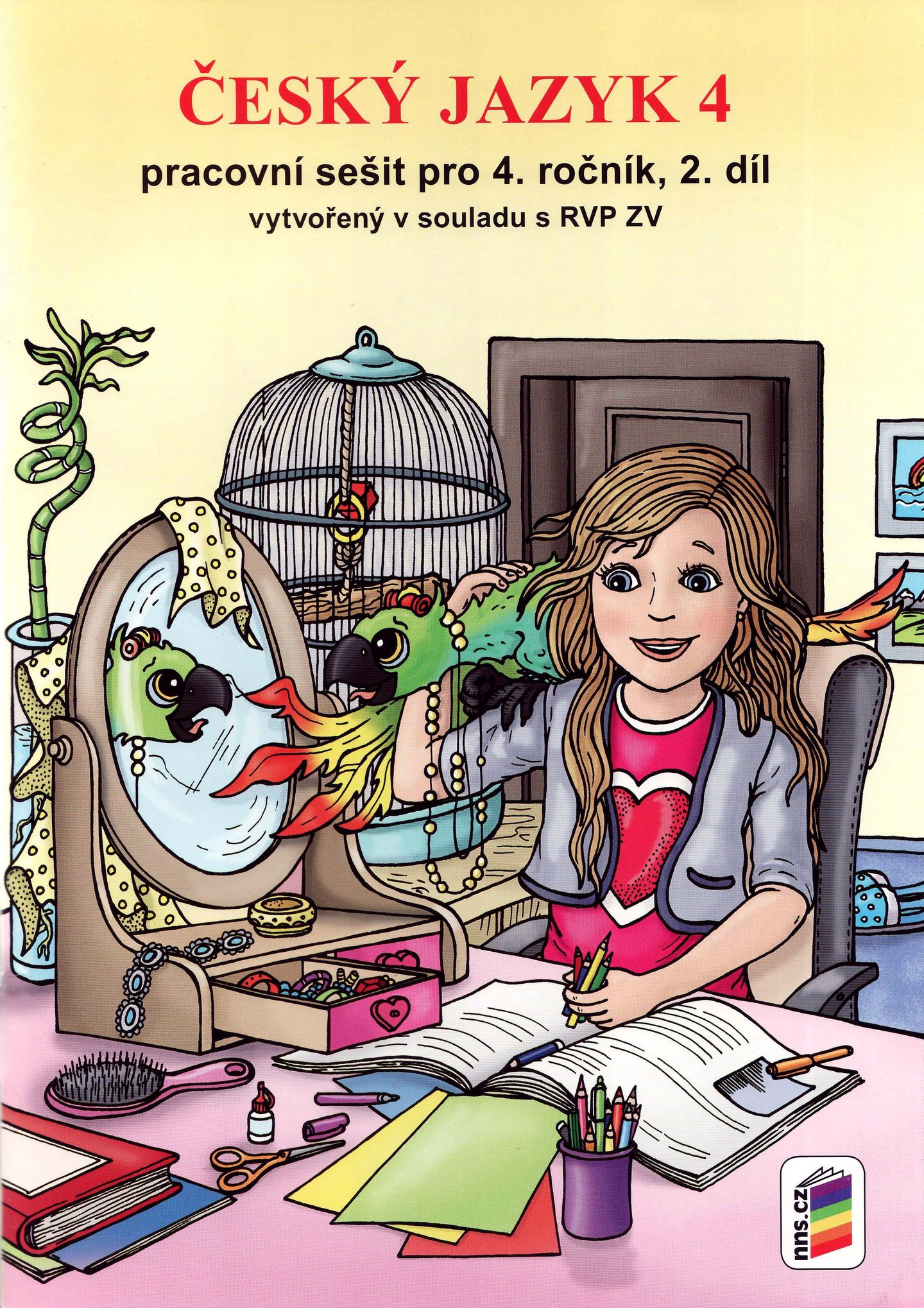 Český jazyk 4 - dvoubarevný pracovní sešit 2. díl