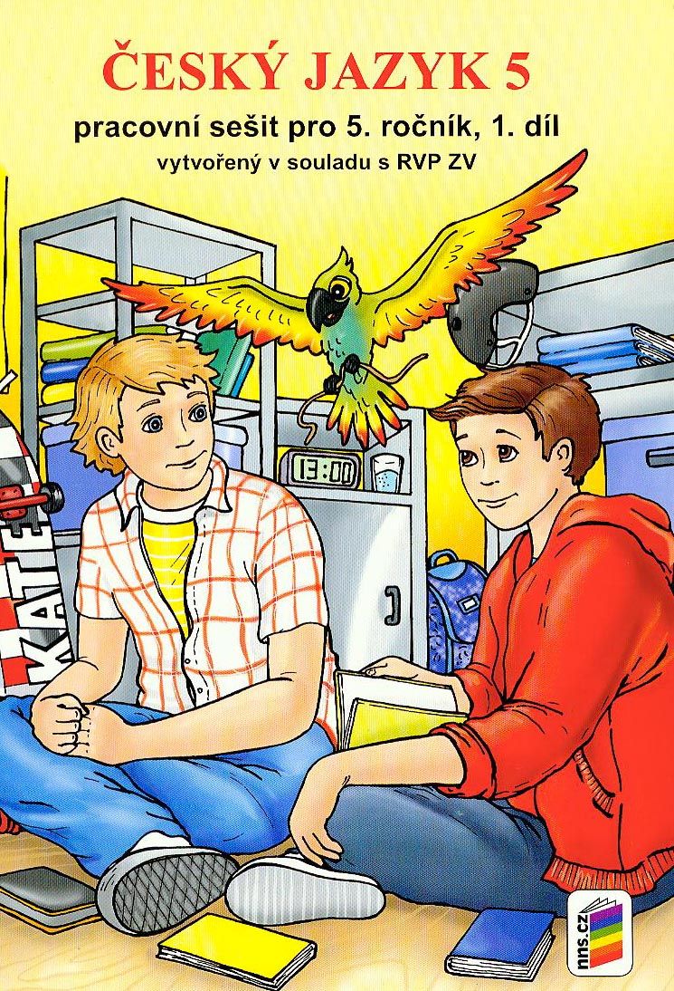 Český jazyk 5 - pracovní sešit 1. díl / Duhová řada /