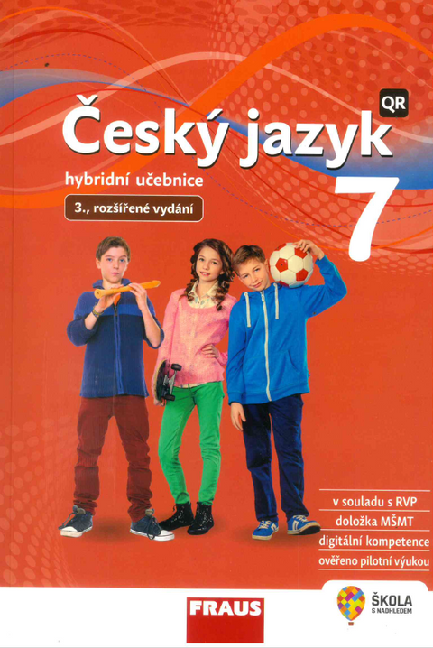 Obrázek produktu: Český jazyk 7 nová generace - rozšířená hybridní učebnice
