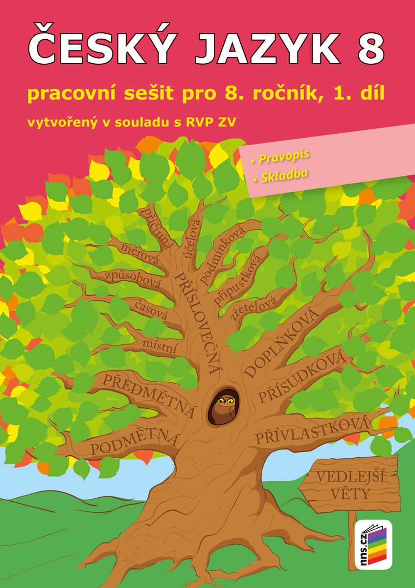 Český jazyk 8 - pracovní sešit 1. díl