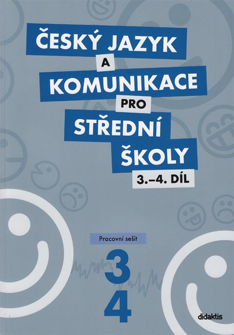 Obrázek produktu: Český jazyk a komunikace pro SŠ 3. a 4. díl - pracovní sešit