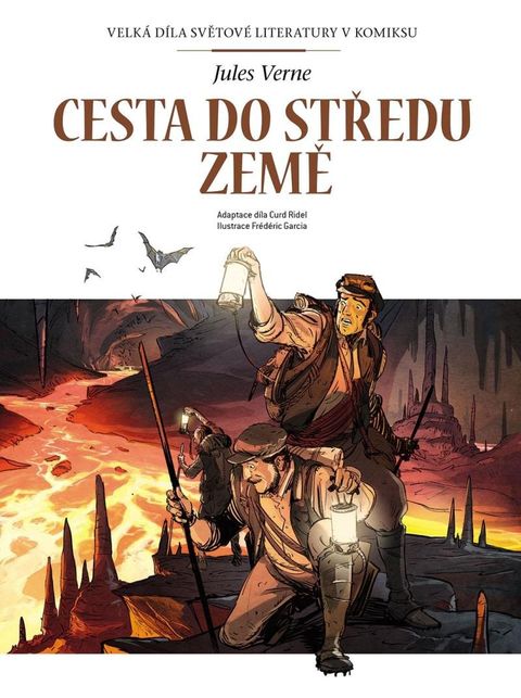 Obrázek produktu: Cesta do středu Země -  Velká díla světové literatury v komiksu