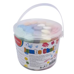 Obrázek produktu: Chodníkové křídy KEYROAD, kyblík 20 ks