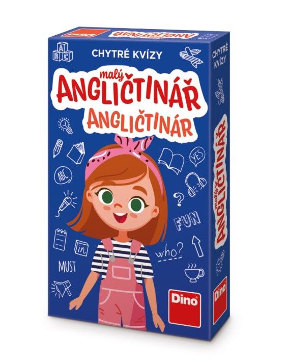 Chytré kvízy - Malý angličtinář - naučná hra