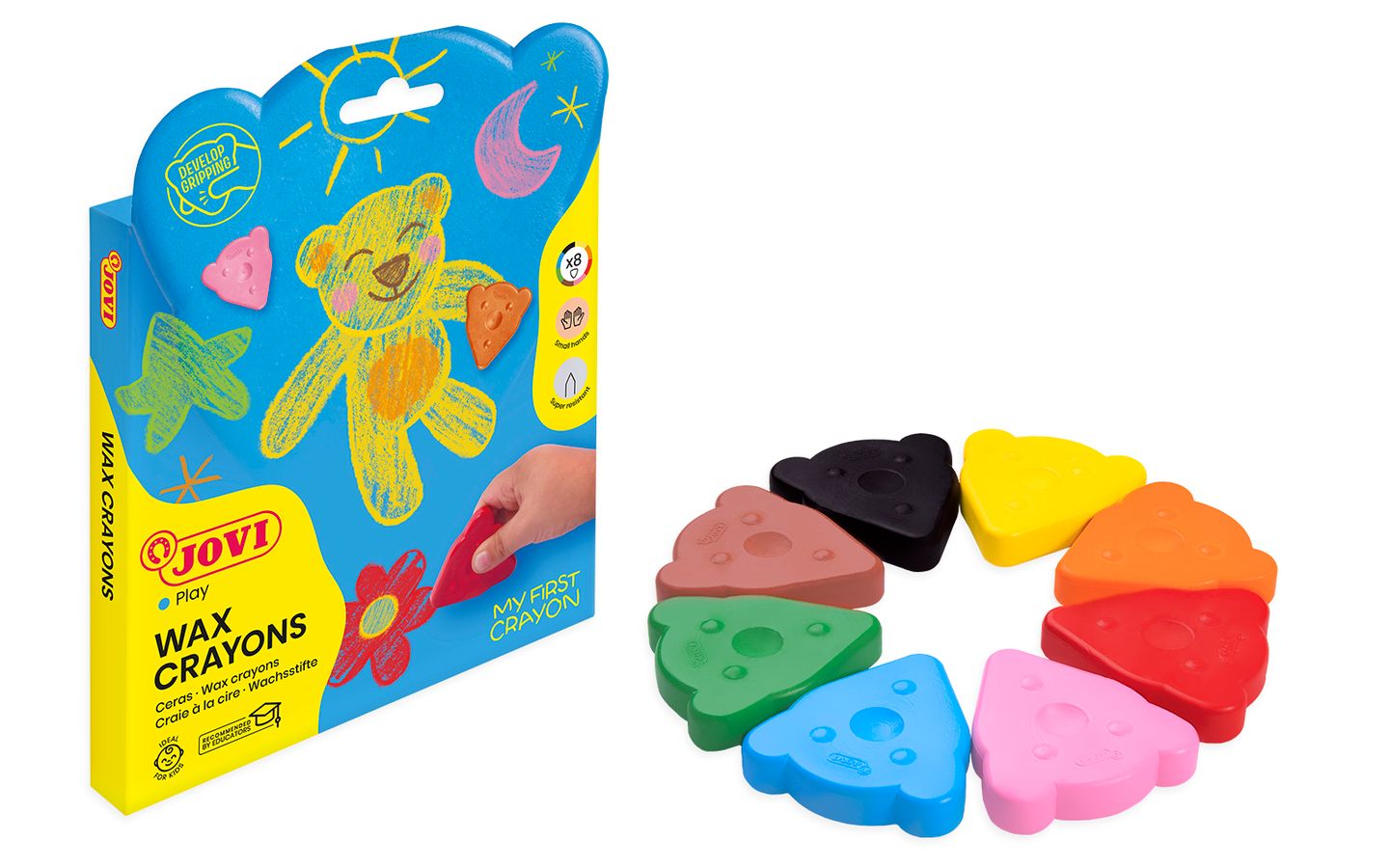 Chytré voskovky JOVI 8 ks