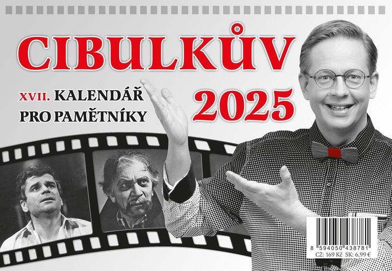 Cibulkův kalendář pro pamětníky 2025 - Aleš Cibulka