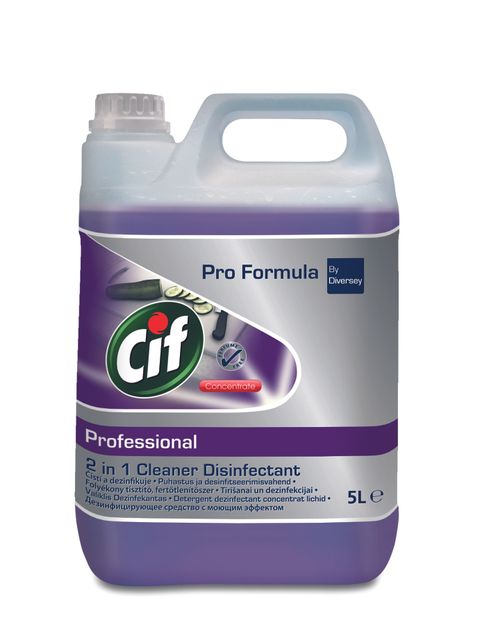 Obrázek produktu: CIF Professional 2v1 - čištění a dezinfekce - 5 l