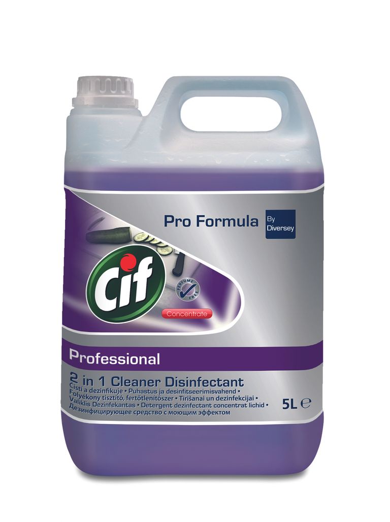 CIF Professional 2v1 - čištění a dezinfekce - 5 l
