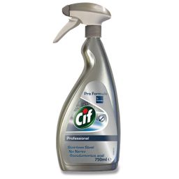 Obrázek produktu: Cif Professional čisticí sprej - nerez 750 ml