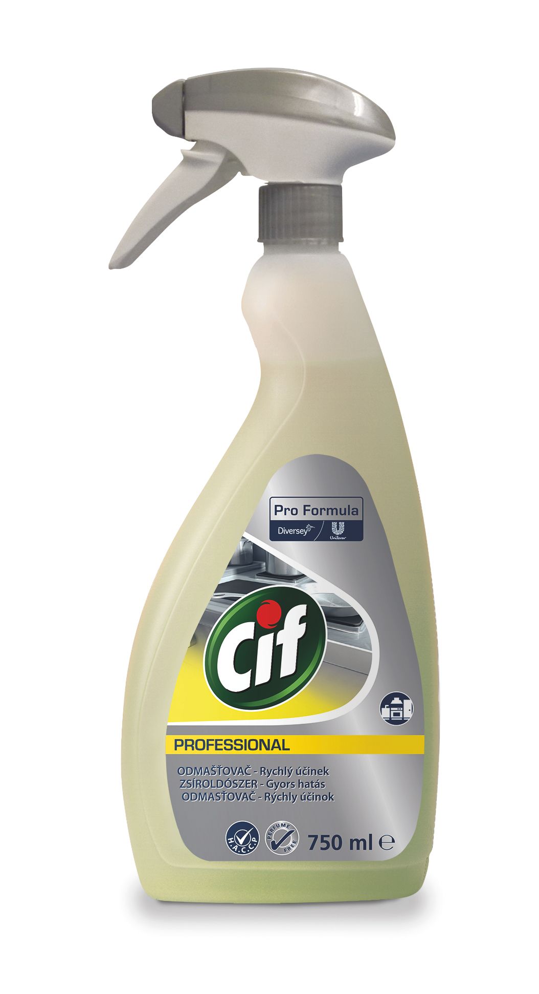 Cif Professional čisticí sprej - odmašťovač 750 ml