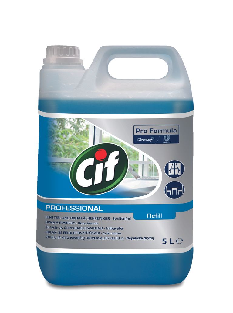 Čisticí prostředek na okna - Cif, 5 l