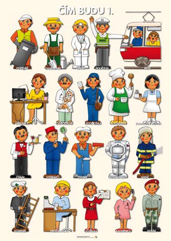 Čím budu 1 - tématický obraz