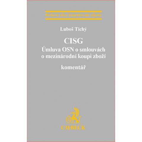 Obrázek produktu: CISG (Úmluva OSN o smlouvách o mezinárodní koupi zboží)