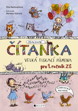Obrázek produktu: Čítanka - velká tiskací písmenka pro 1. ročník ZŠ
