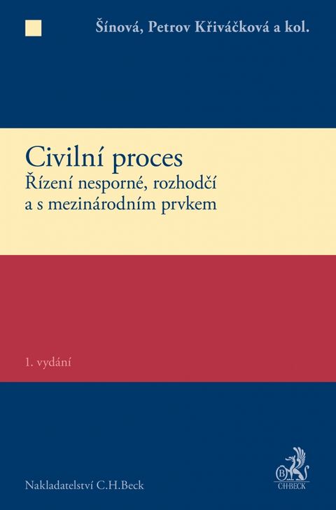 Obrázek produktu: Civilní proces Zvláštní část