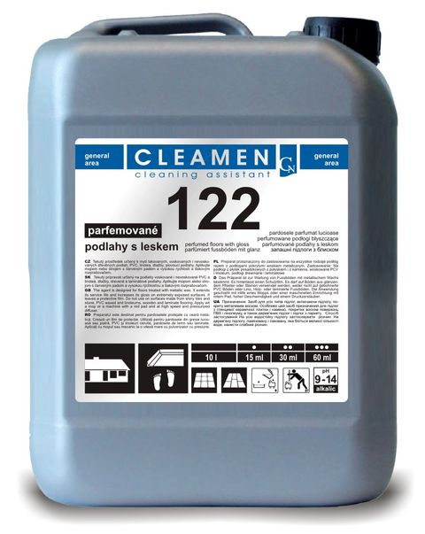 Obrázek produktu: CLEAMEN 122 - podlahy s leskem 5 l