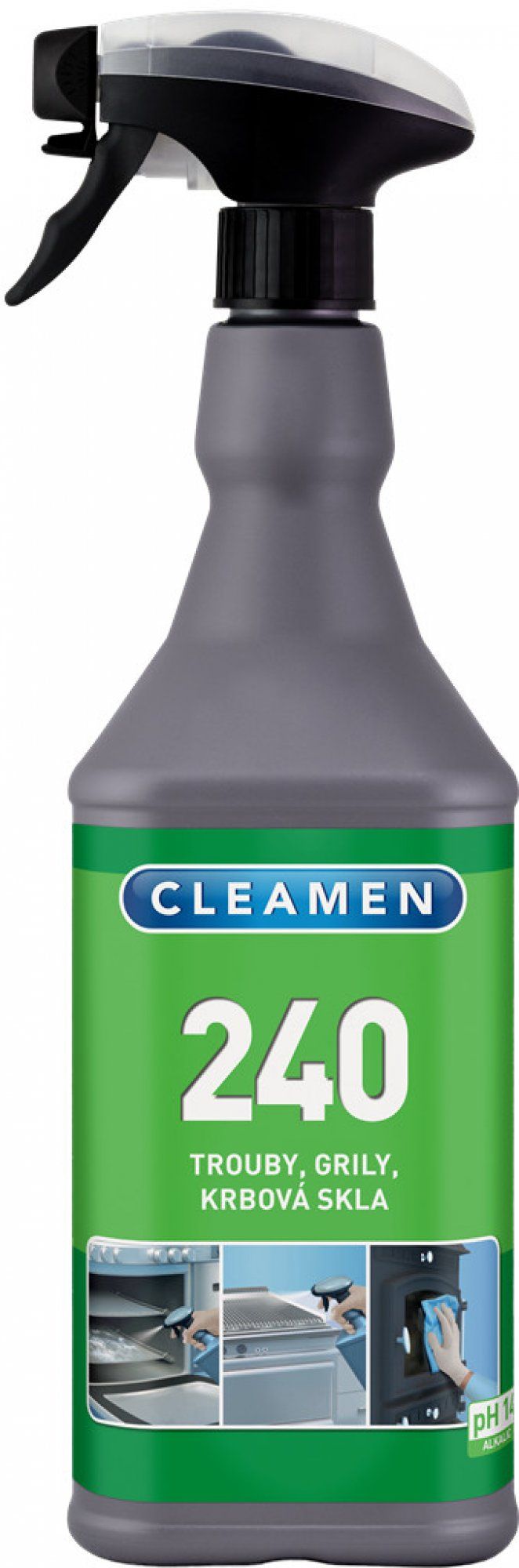 Levně CLEAMEN 240 - na trouby, grily, krbová skla 1,1 kg