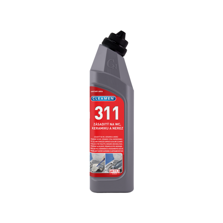 CLEAMEN 311 - zásaditý čistič na WC 750 ml