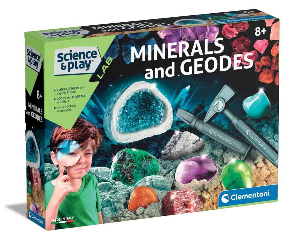Clementoni Dětská laboratoř - Výroba kamenů a minerálů