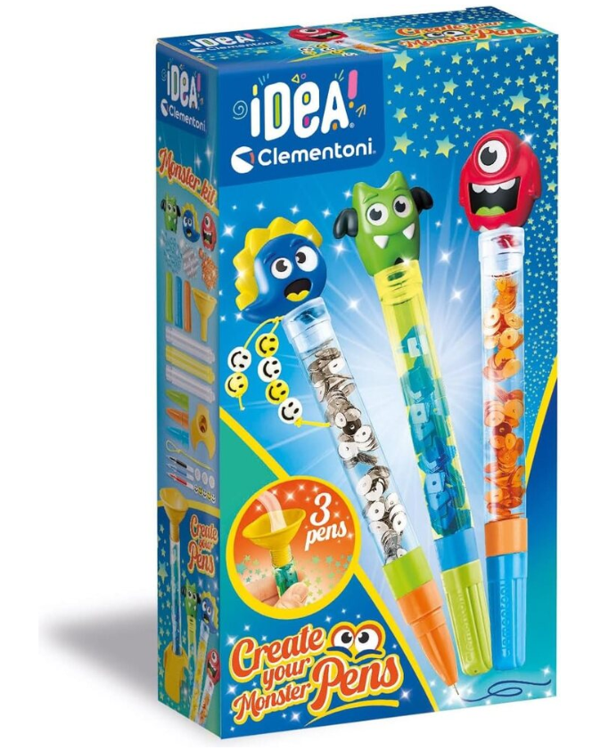 Clementoni - Vytvoř si svá pera - strašidla