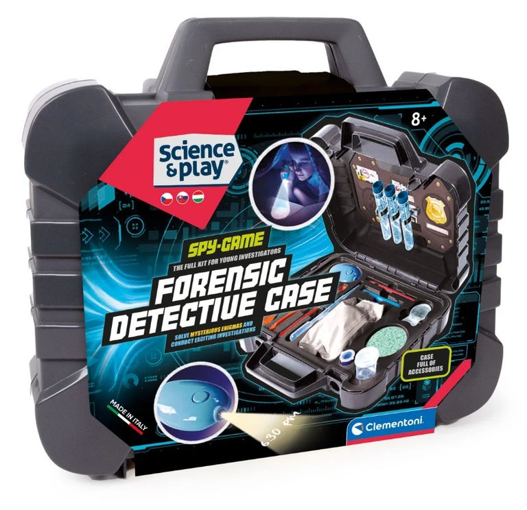 Clementoni - Detektivní kufřík se zvuky