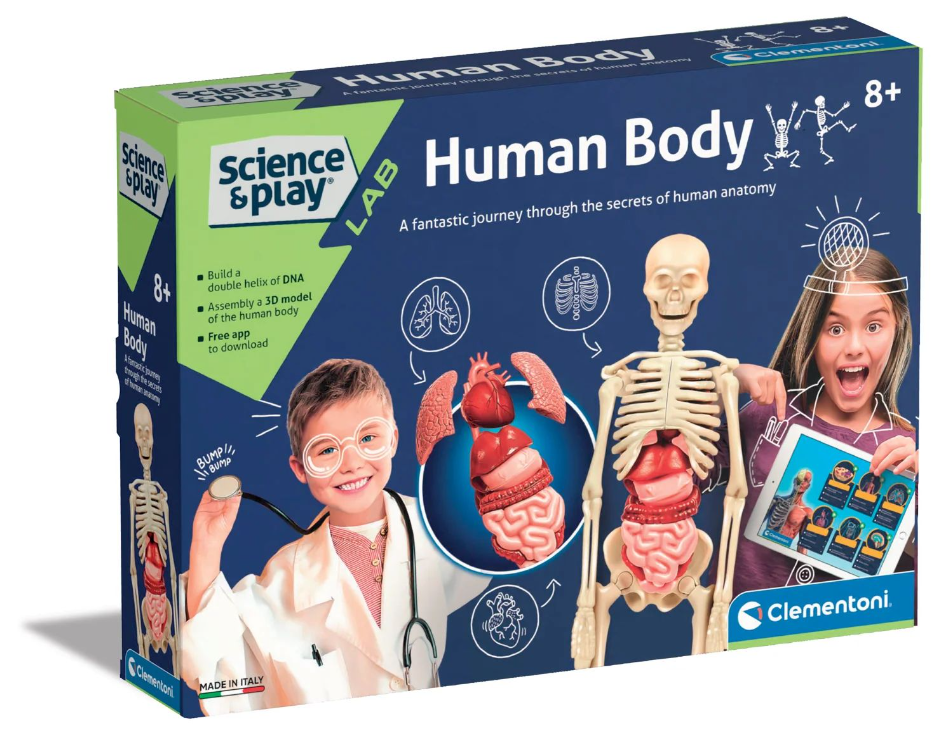 Clementoni SCIENCE Dětská laboratoř - lidské tělo