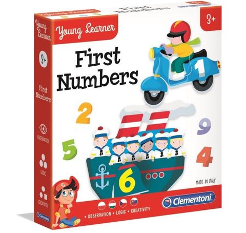 Obrázek produktu: Clementoni Young Learner - První čísla