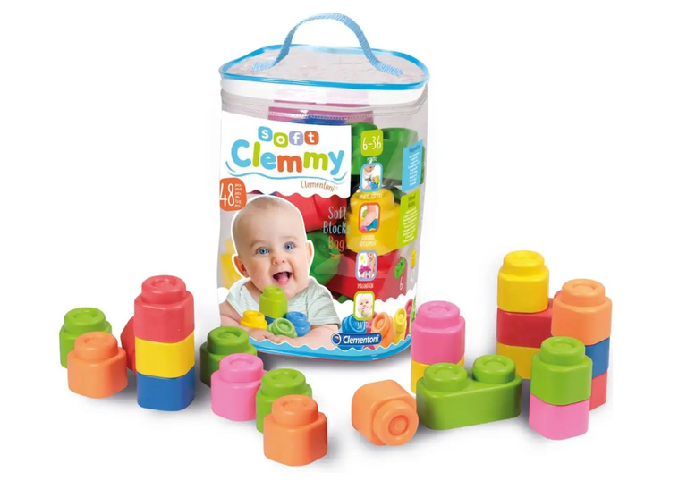 Clementoni Clemmy baby - Kostky, 48 ks