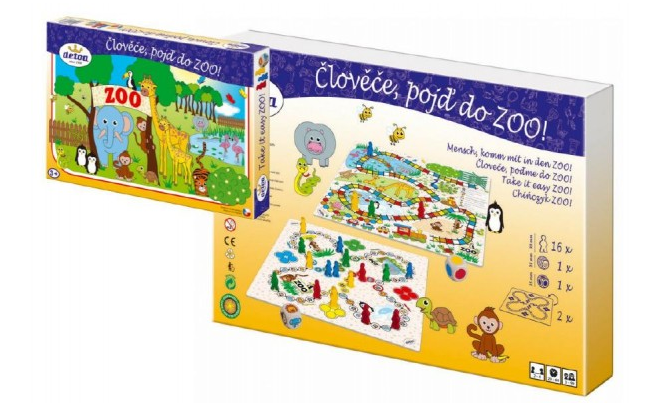 Člověče, pojď do ZOO! společenská hra