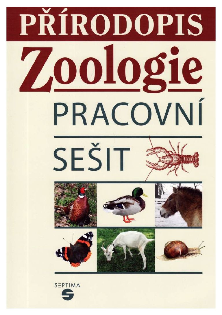 Člověk a příroda - Přírodopis - Zoologie - pracovní sešit