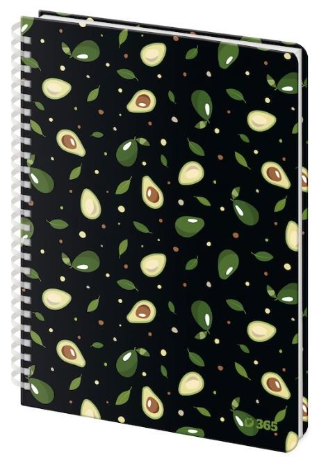 College blok A5 80 l. linkovaný - Avocado