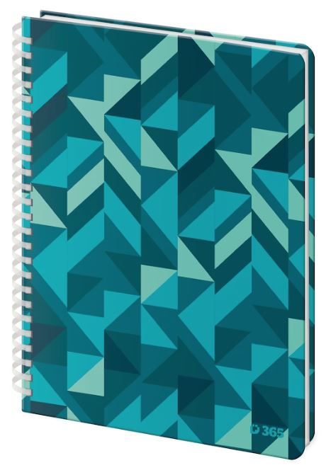 Obrázek produktu: College blok A5 80 l. linkovaný - Geometric