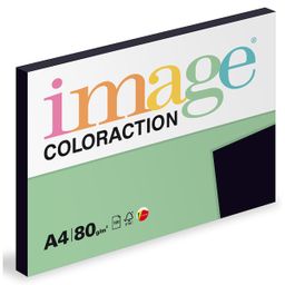 Obrázek produktu: Coloraction A4 80 g 100 ks - Black/sytá černá