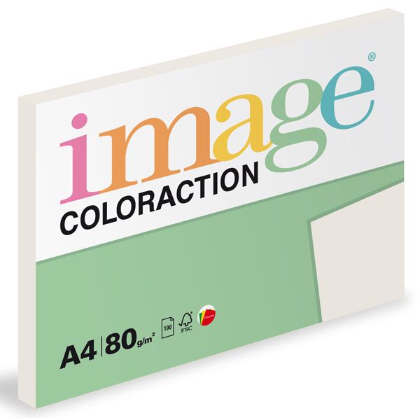 Levně Coloraction A4 80 g 100 ks - Iceland/středně šedá