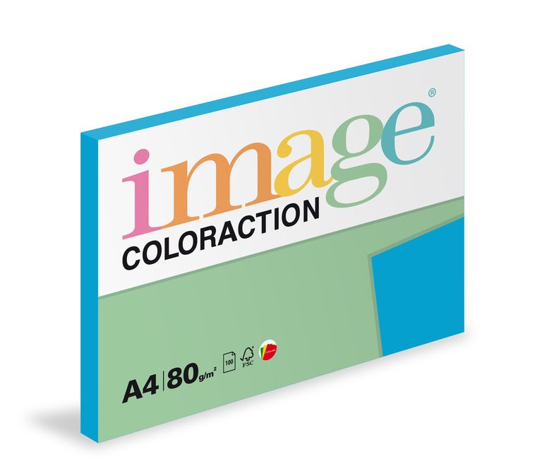 Levně Coloraction A4 80 g 100 ks - Stockholm/tmavě modrá