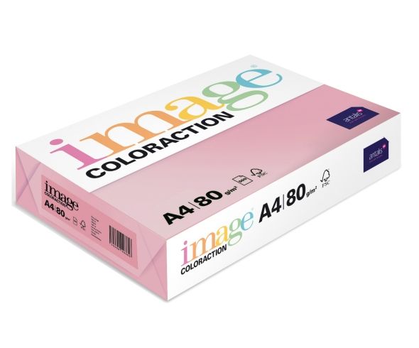 Levně Coloraction A4 80 g 500 ks - Coral/starorůžová