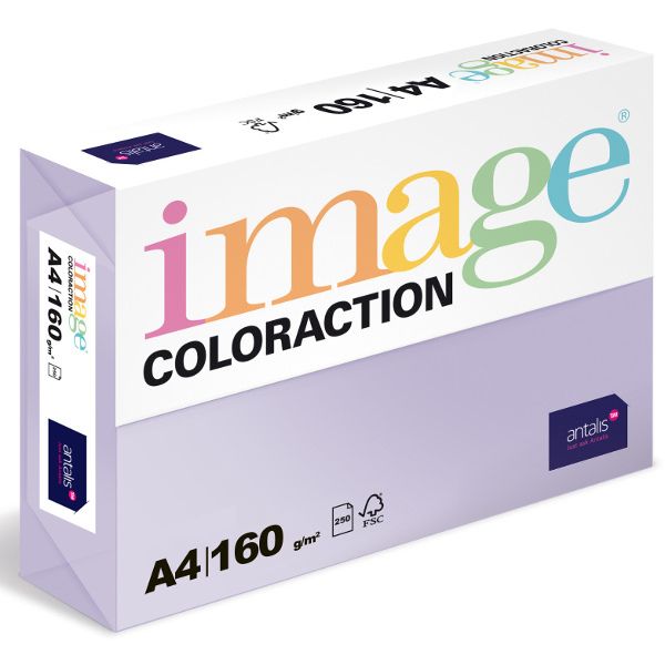 Levně Coloraction A4 80 g 500 ks - Tundra/pastelově fialová
