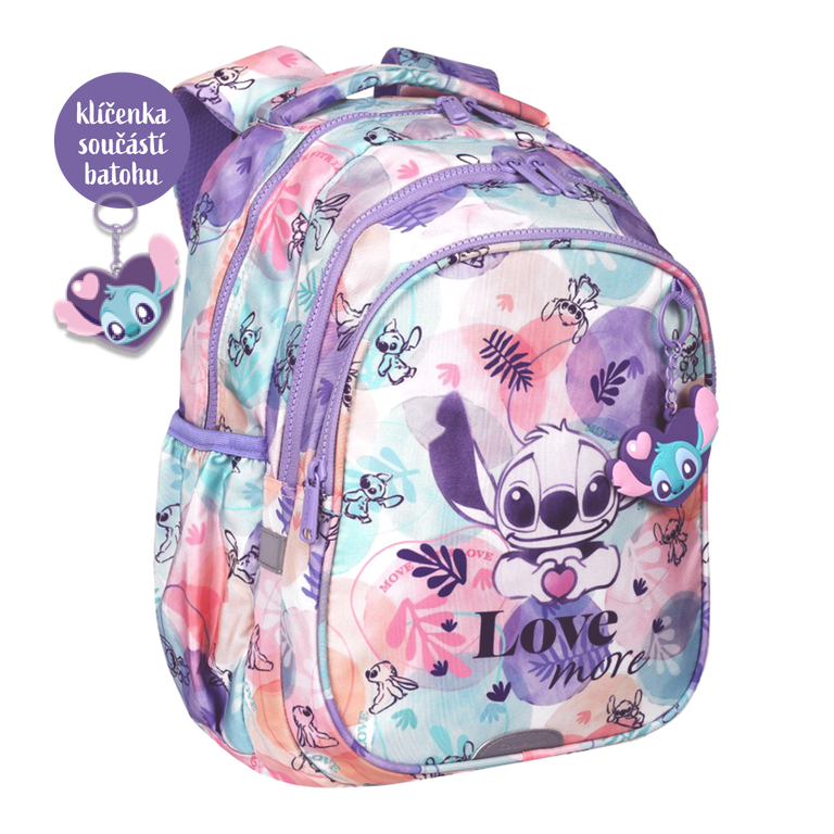 Levně Colorino batůžek Jerry - Stitch Pastel