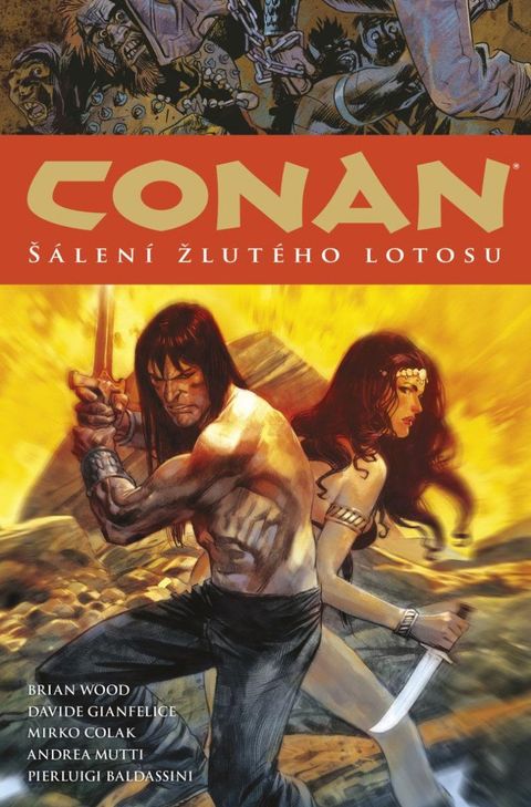 Obrázek produktu: Conan 15: Šálení žlutého lotosu